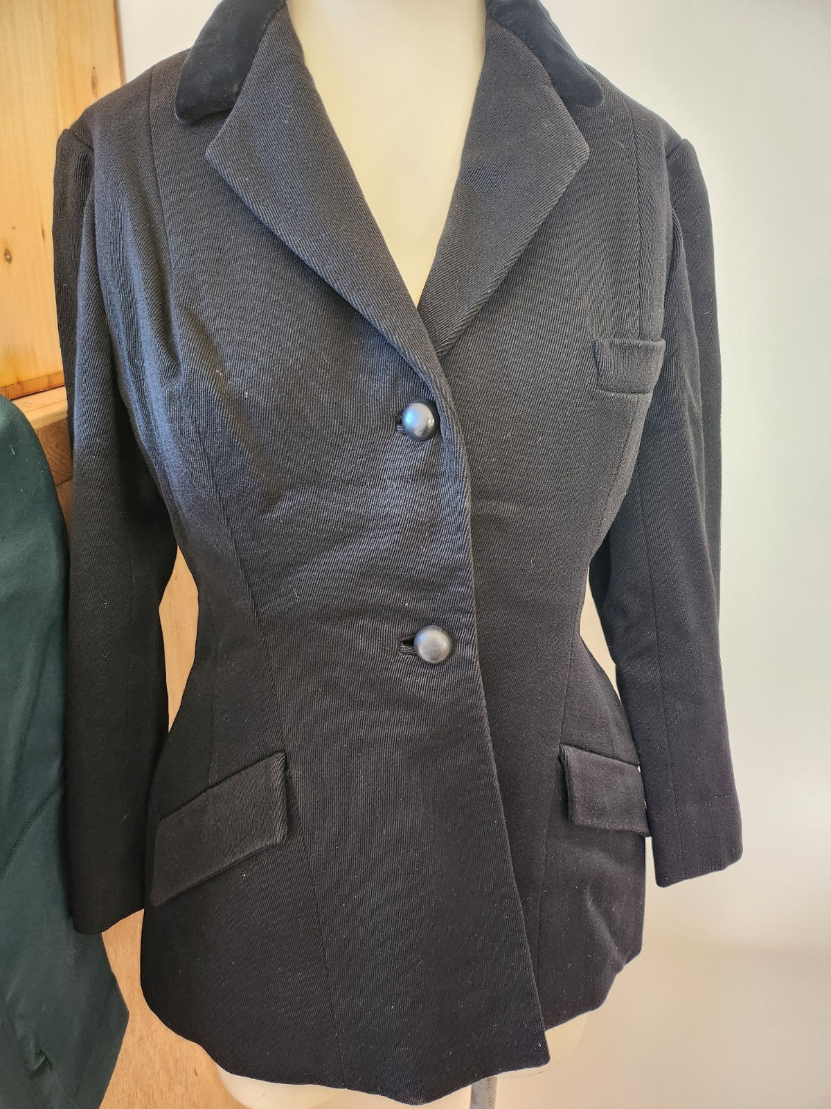 Ancienne veste pantalon chasse à courre petite taille femme reconstitution B5