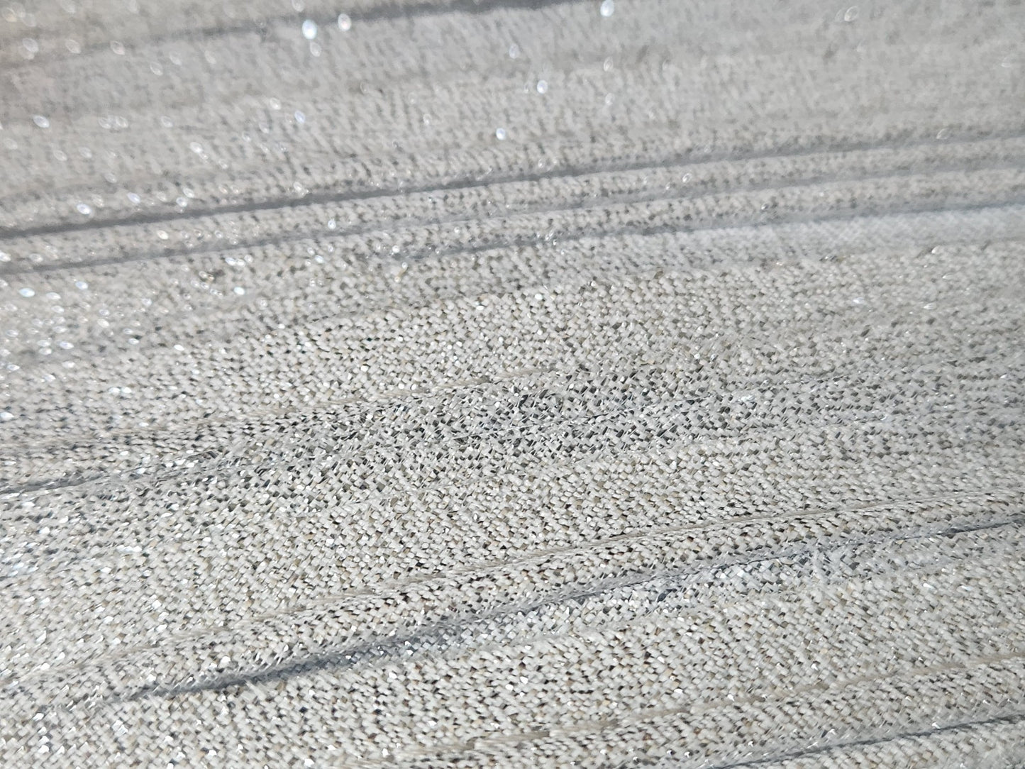 Biais vintage ruban argenté 5 mètres sur 1  cm A2