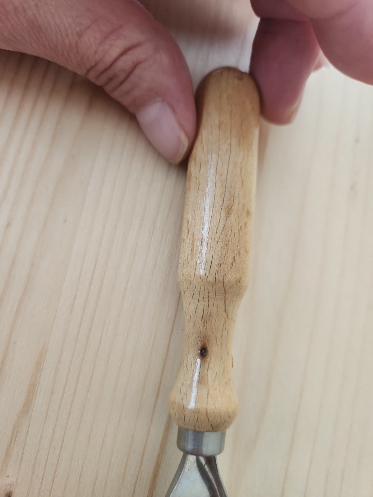 Roulette neuve vintage à patron roue ancienne bois  T1