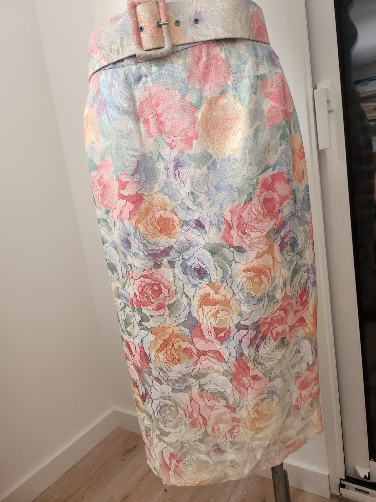 Jupe droite année 90 Lina innocenti made in France taille 38 à verifier  B8
