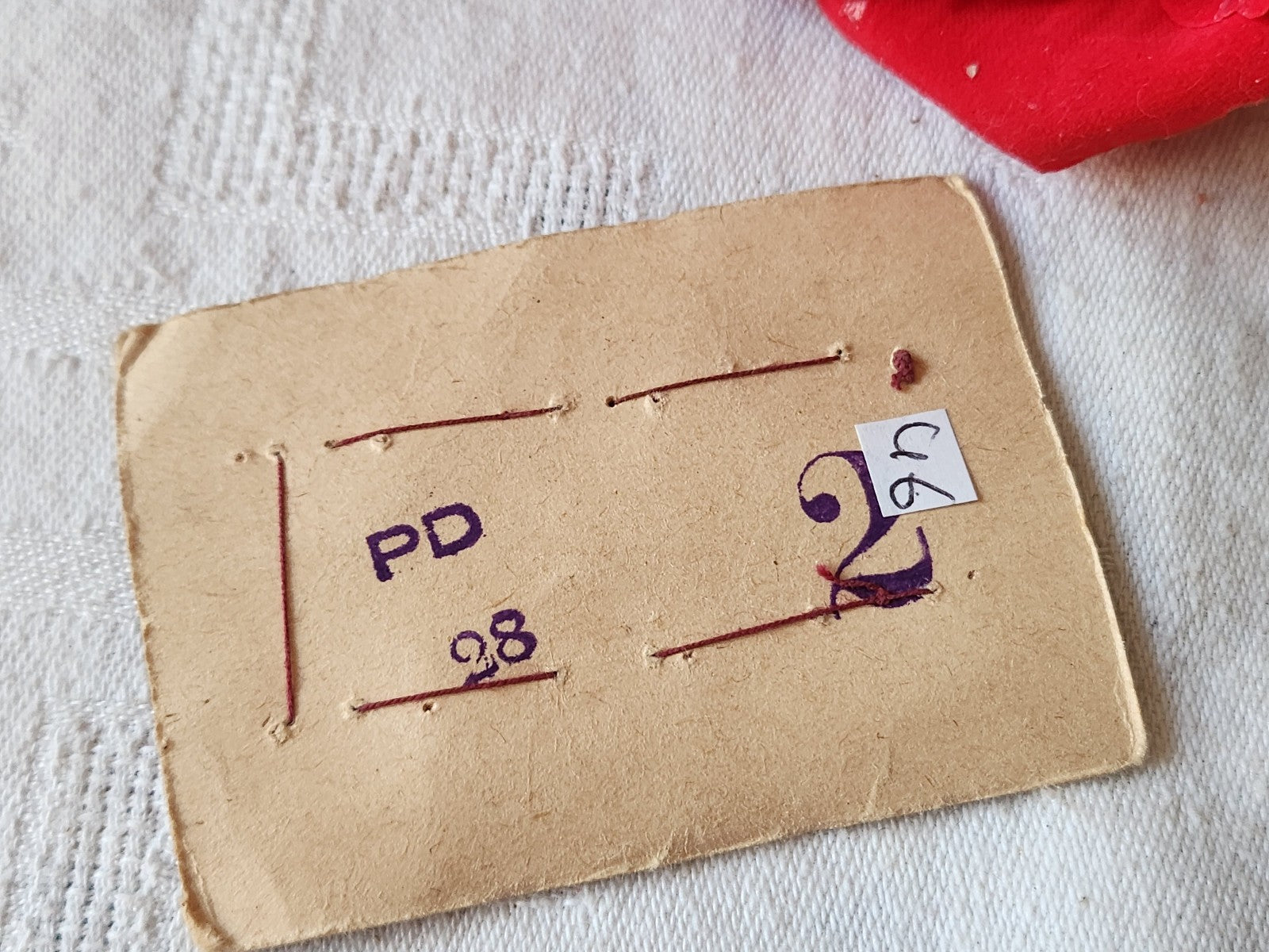 Rare petite plaque boutons anciens en nacre  1,7 cm  lot de 6 n°46