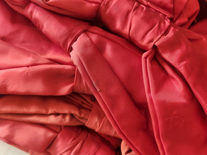 Lot de 12 énormes nœuds anciens déco robe a nettoyer B0