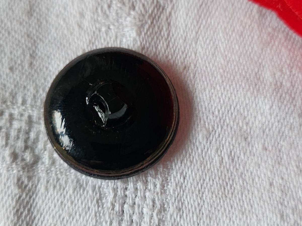 Bouton en verre vintage violet mordoré 25,2 cm D10F