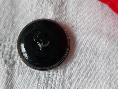 Bouton en verre vintage violet mordoré 25,2 cm D10F