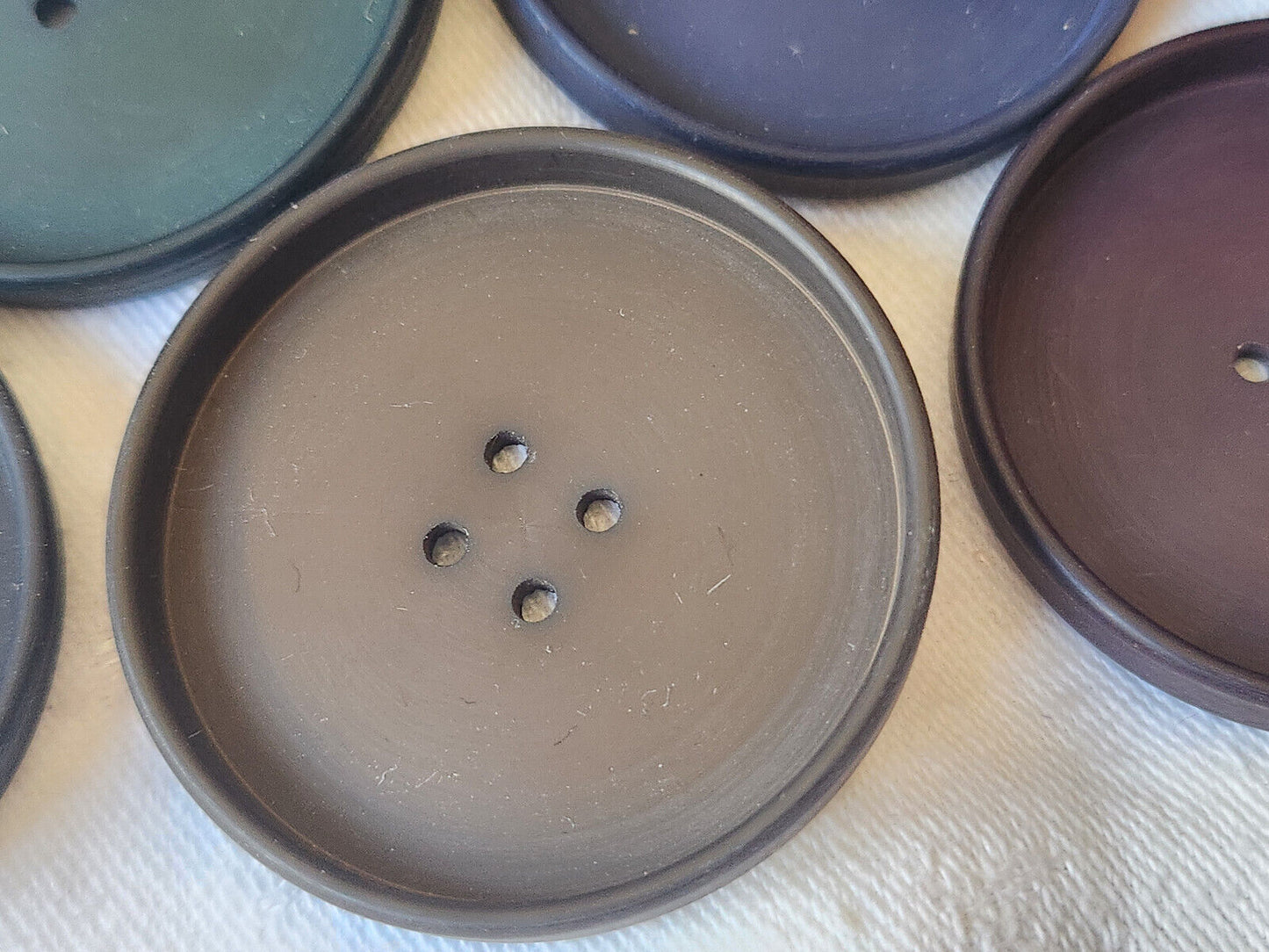 Lot 5 énormes boutons vintage  XXL 4,3 cm ou 43 mm  ref 3008