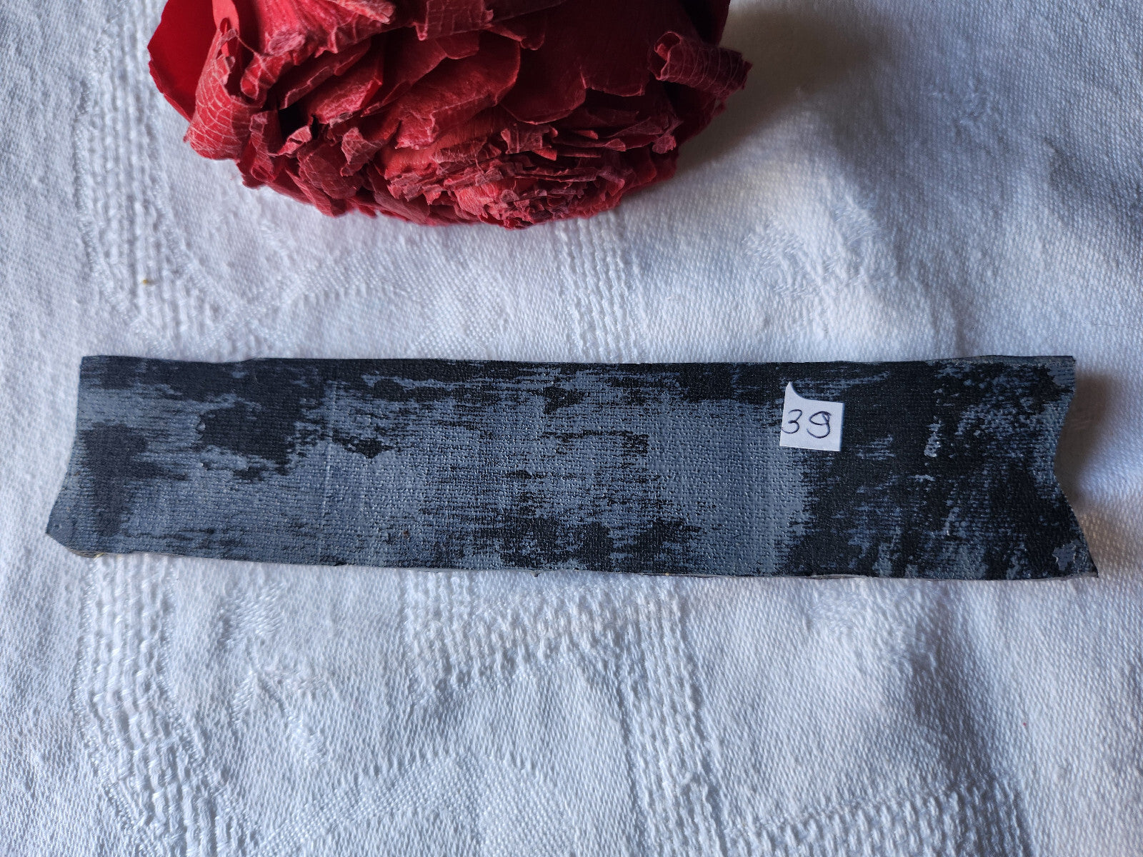 Tampon ancien sans support frise broderie collection oiseau  n°39