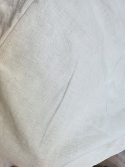 Grand coupon de tissu fin teinte  bi  coton fin?  étamine? 5m 50 sur 99 cm B3