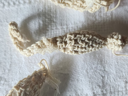 Ancien papillon au crochet à reconstituer application creation T7