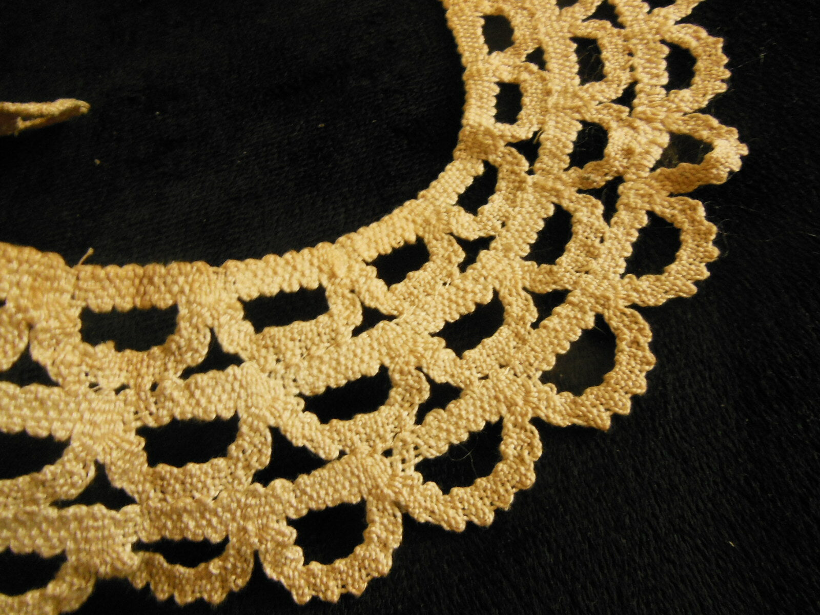 Col ancien dentelle adulte au crochet bi à nettoyer théâtre costume T1-16