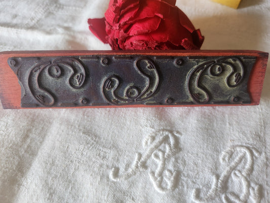 Tampon ancien frise idéale broderie frise collection 16  cm  n°50-2