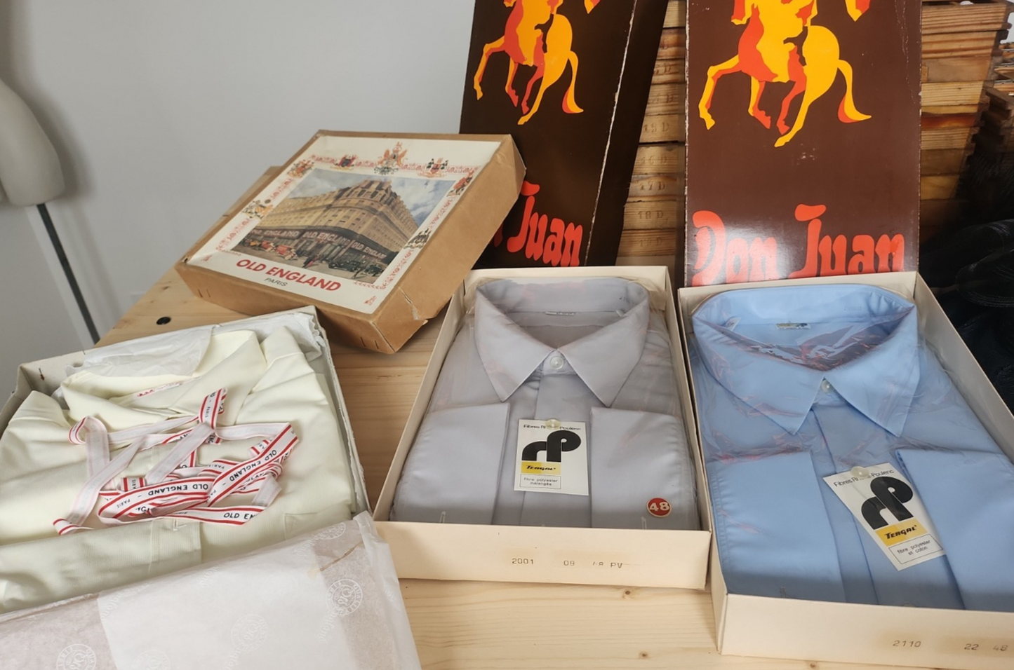 Pur vintage lot 3 chemises pour homme jamais utilisés 44/46/48 voir annonce