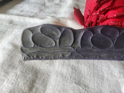 Tampon ancien sans support frise broderie collection  nid oeuf  n°28-2