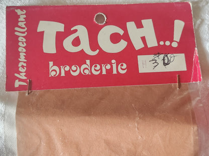 Ancien patch vintage thermocollant "USA" broderie customisation 
