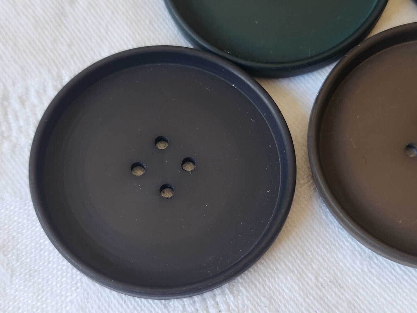 Lot 5 énormes boutons vintage  XXL 4,3 cm ou 43 mm  ref 3008