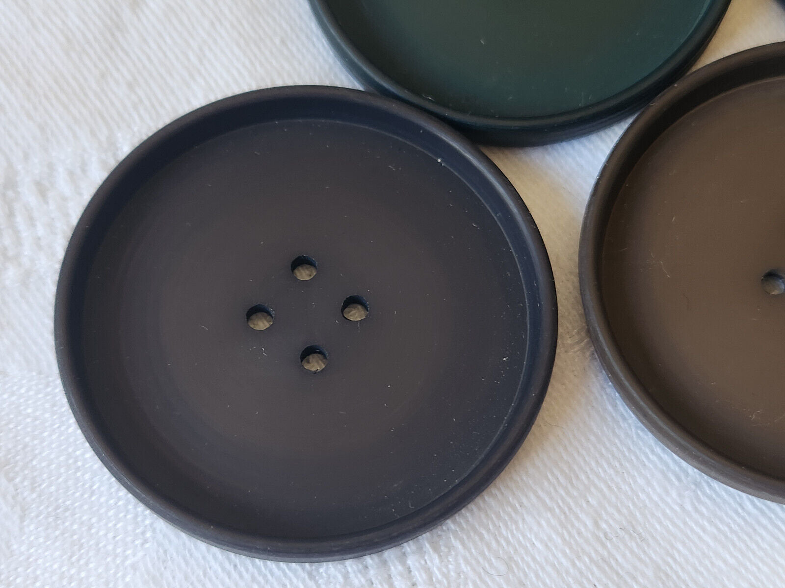 Lot 5 énormes boutons vintage  XXL 4,3 cm ou 43 mm  ref 3008