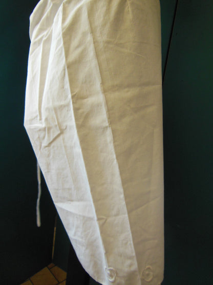 Ancienne culotte fendue panty  dentelle broderie theatre  B6