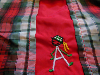 Grande robe blouse haut ancien vintage enfant fillette B4