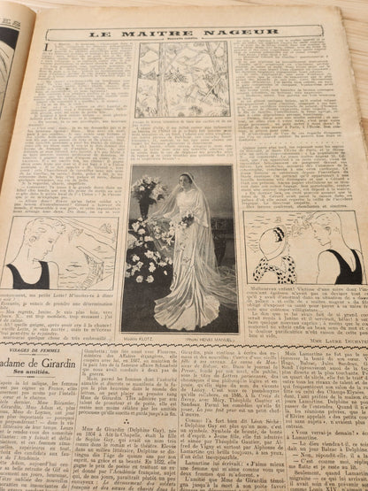 La mode française journal 28 avril 1935 n°17 édition mariages d'été