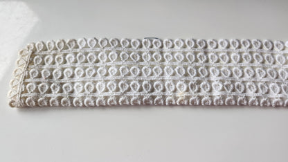 Ancien petit col dentelle guipure B1-16