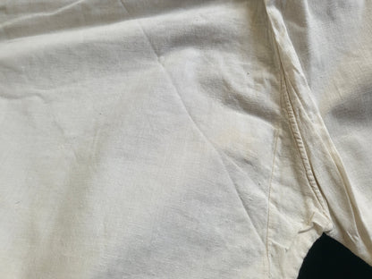 Ancienne culotte short nuit  panty broderie cordon à mettre   B1