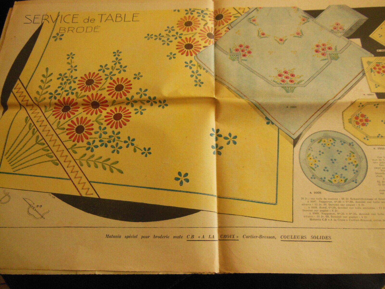 Mon ouvrage 1938 n°377 La fourrure broderie Norvegienne Richelieu moderne