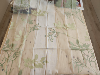 Enorme lot de tissu /voilage fond de magasin datant de 1993 échantillons B5