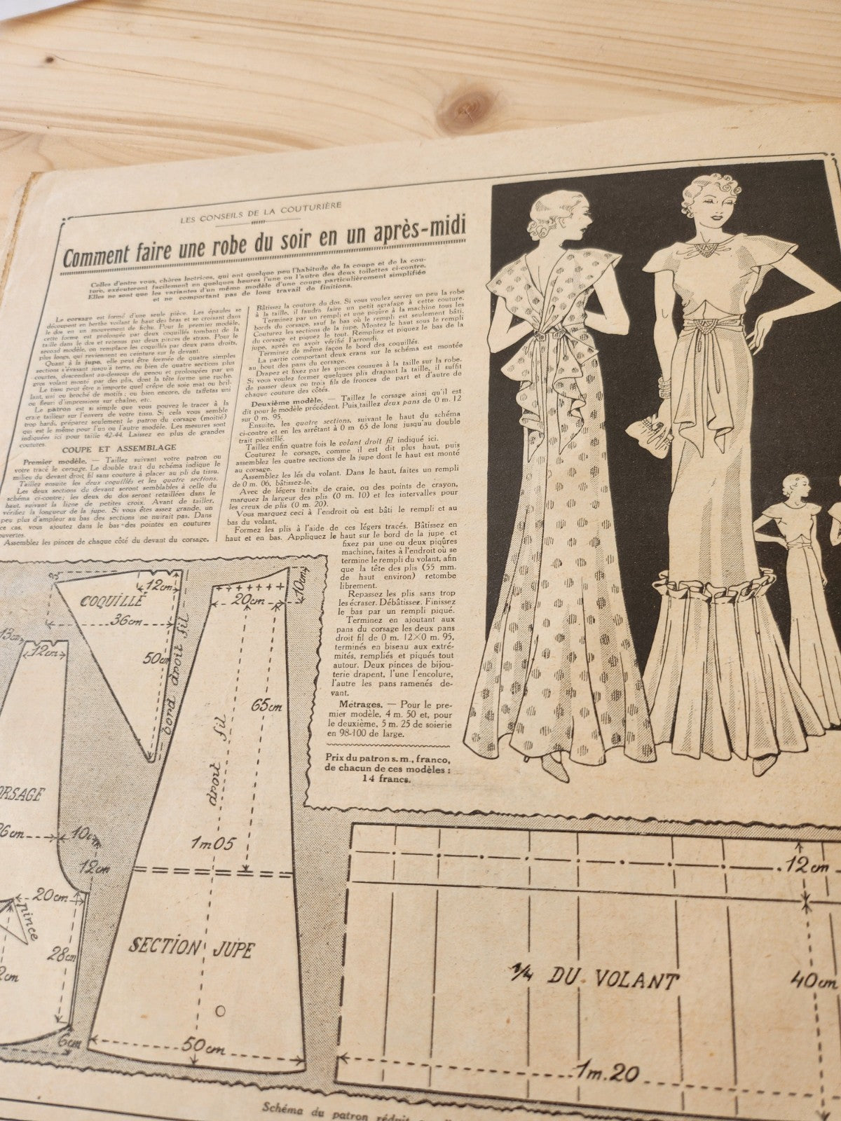 La mode française journal 28 avril 1935 n°17 édition mariages d'été