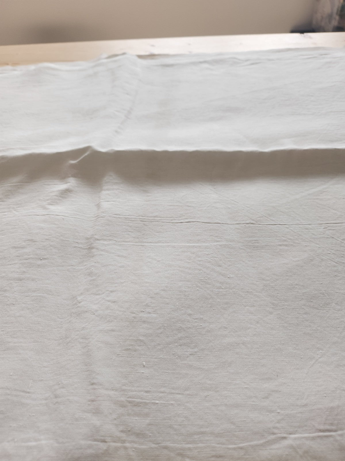 Ancien coupon de tissu  toile ancienne   235 sur 235 cm B8