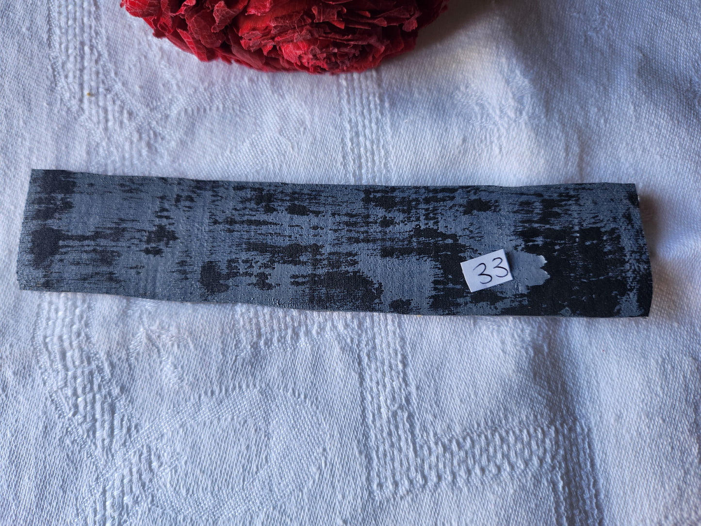 Tampon ancien sans support frise broderie collection canard n°33