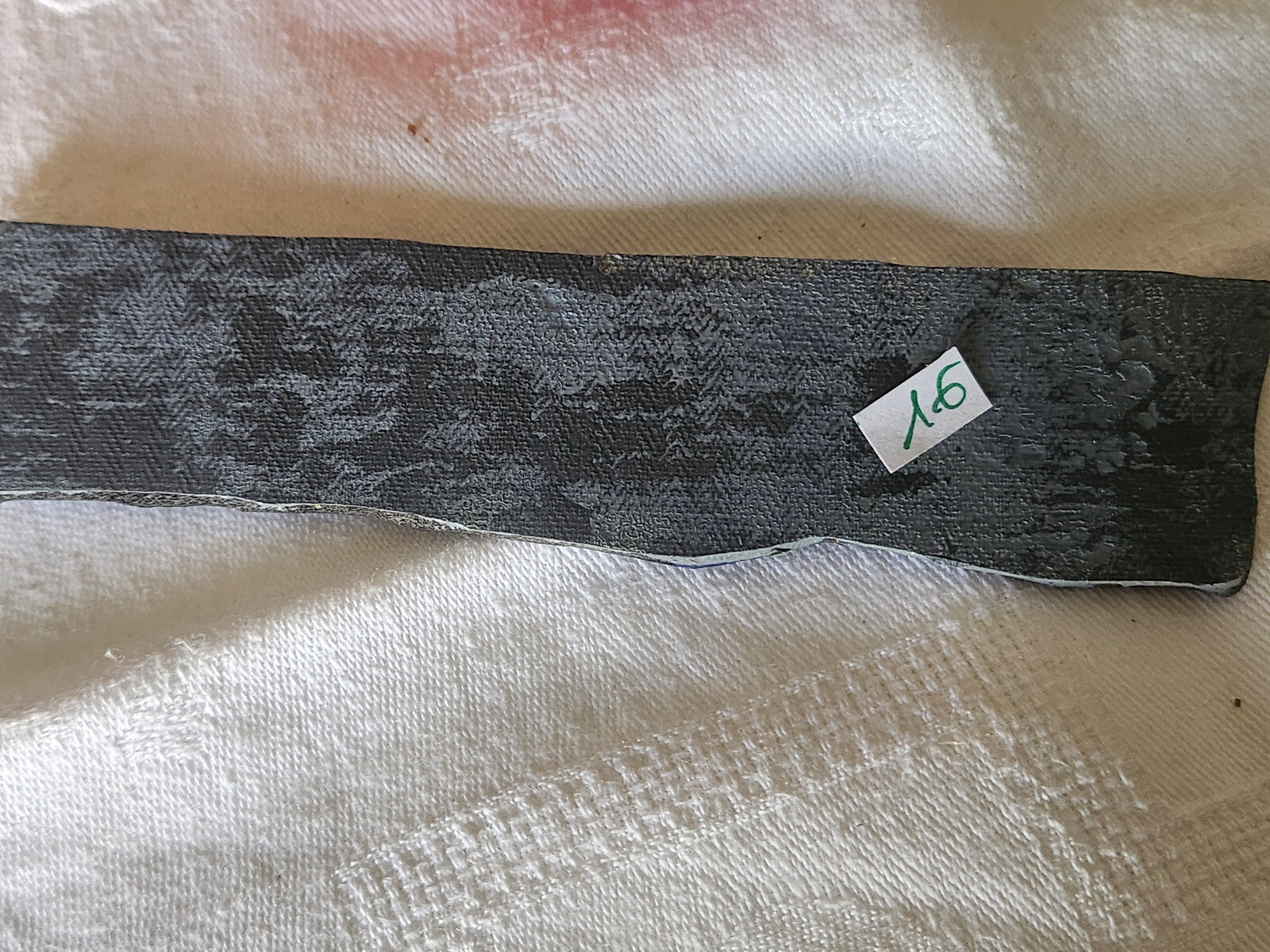 Tampon ancien sans support frise idéal broderie collection neige boule  n°16