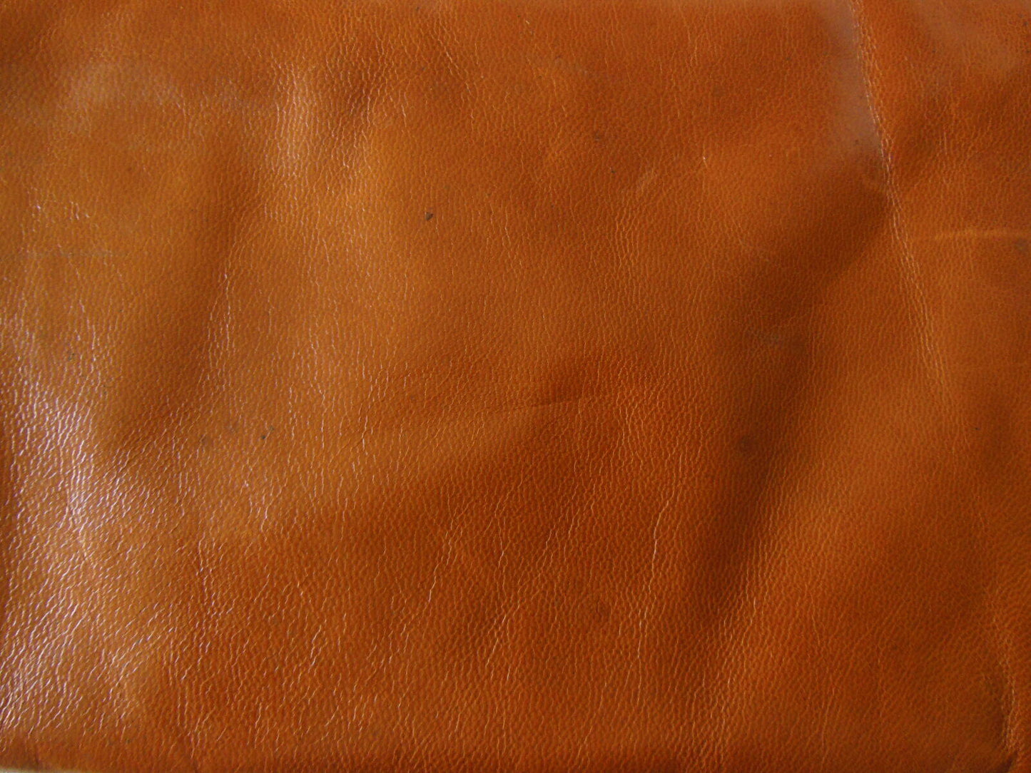 Ancienne grande pochette vintage daim marron clair, cuir Sac à main