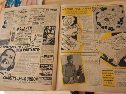 Le petit echo de la mode 1940 n°14 idées printanières revue mode française