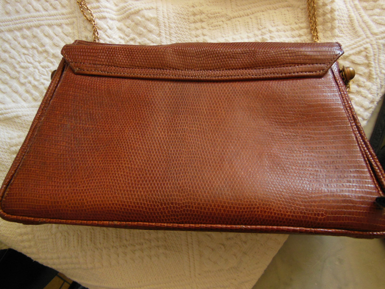 Ancien sac marron bandoulière collection vintage 