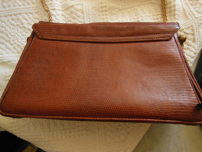Ancien sac marron bandoulière collection vintage 