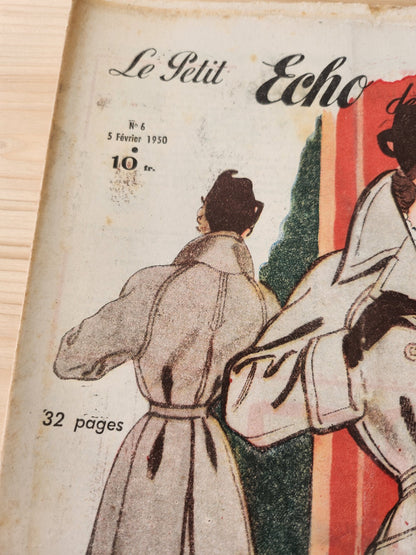 Le petit echo de la mode 1950 n°6 mode française année 50