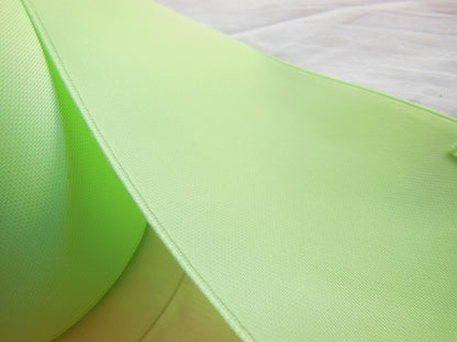 Ruban satin couverture extra large vert 2 métres sur 7 cm superbe qualité  B4