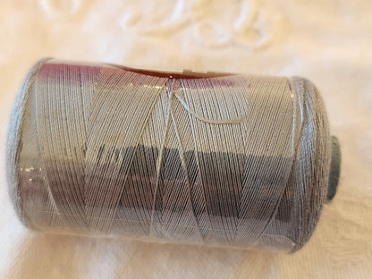 Bobine ancienne fil gris simili extra 120 DELEBART-MAILLET FILS Lille