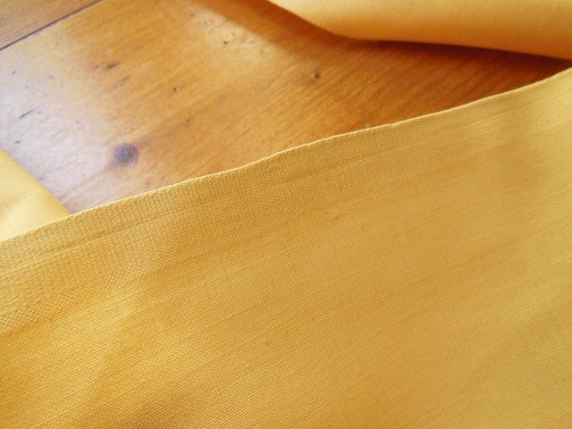 Bordure large étagère  bas drap rideau dentelle jaune 7 mètres ancien 20 cm B7