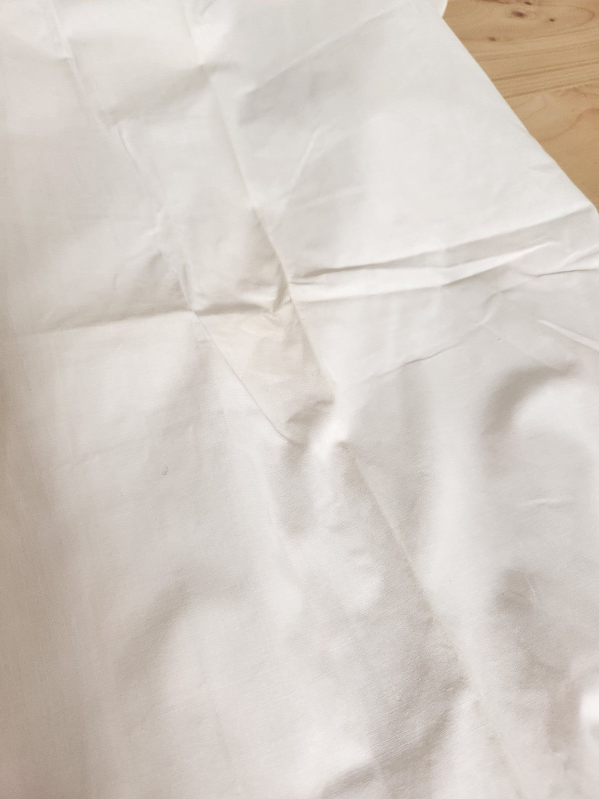 Chemise de nuit ancienne monogramme AD rose broderie B8
