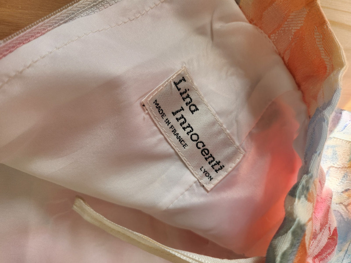 Jupe droite année 90 Lina innocenti made in France taille 38 à verifier  B8