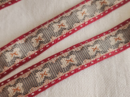 Galon moderne made in France "penelope" 3 mètres sur 1,5 cm A5