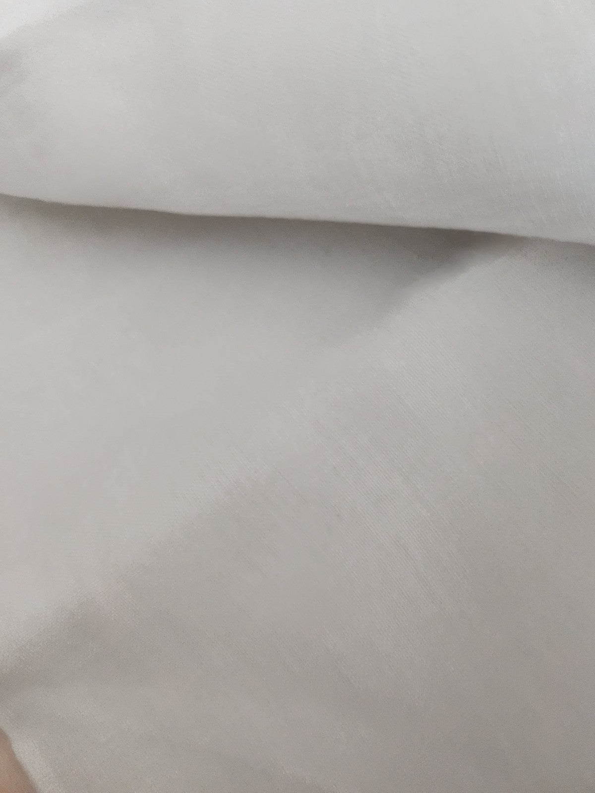 Ancien coupon de tissu en lin toile doux 185 sur 78 cm B5