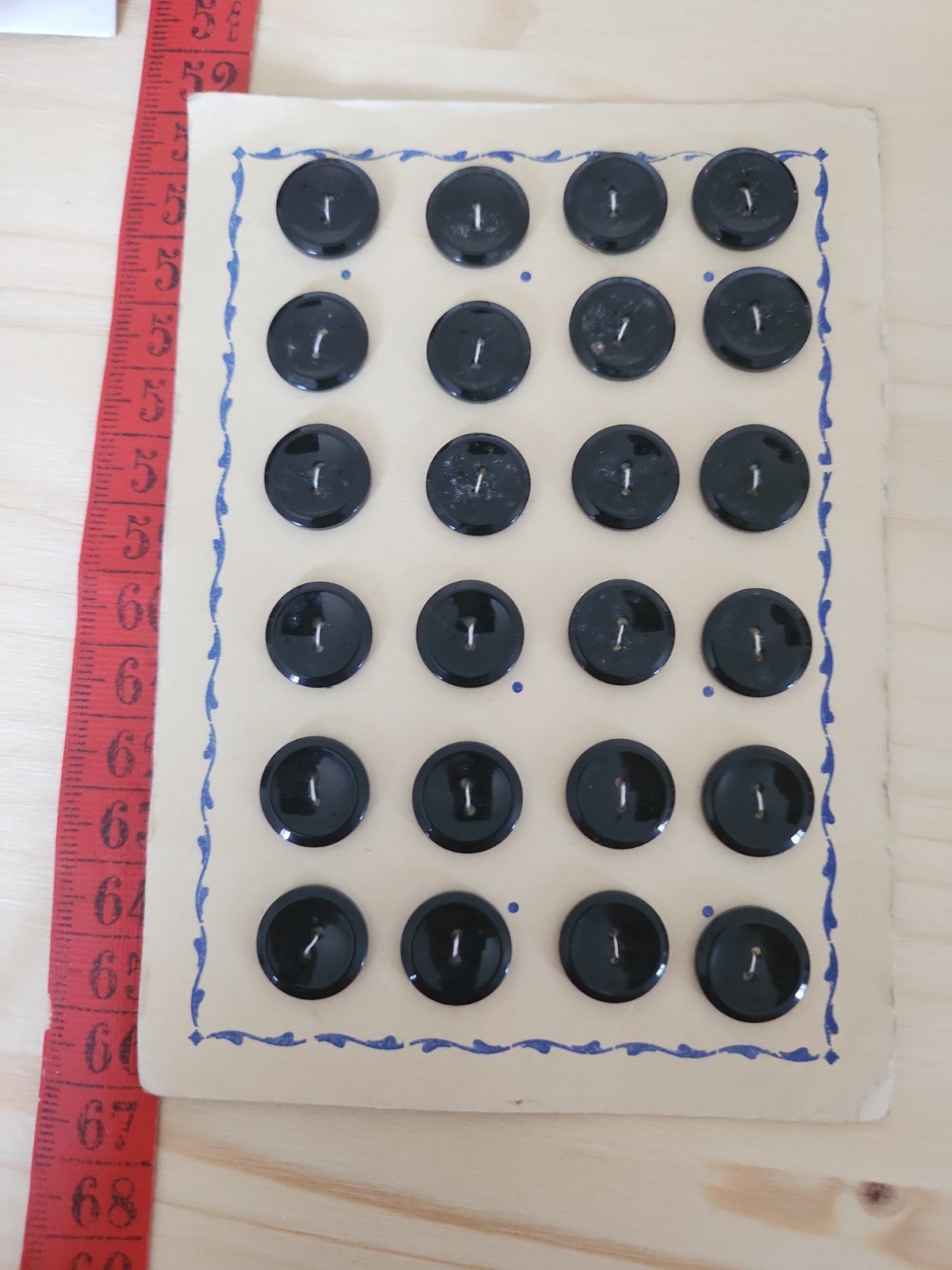 Lot 10 plaques de boutons vintage anciens complétes n°4