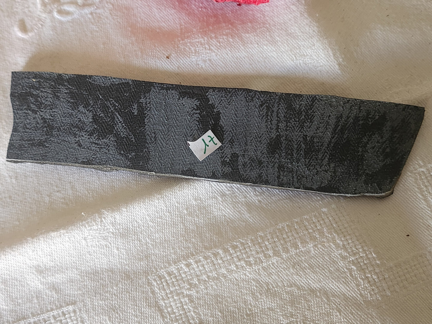 Tampon ancien sans support frise broderie collection bonhomme de neige  n°17