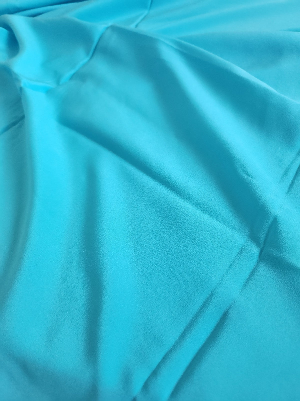 Ancien coupon de tissu lumineux mou 1 m 42 sur 2 m 50 mousseline soie?  B4