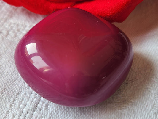 Enorme bouton vintage 3,3 cm imposant rose fushia lourd ref 3976 **