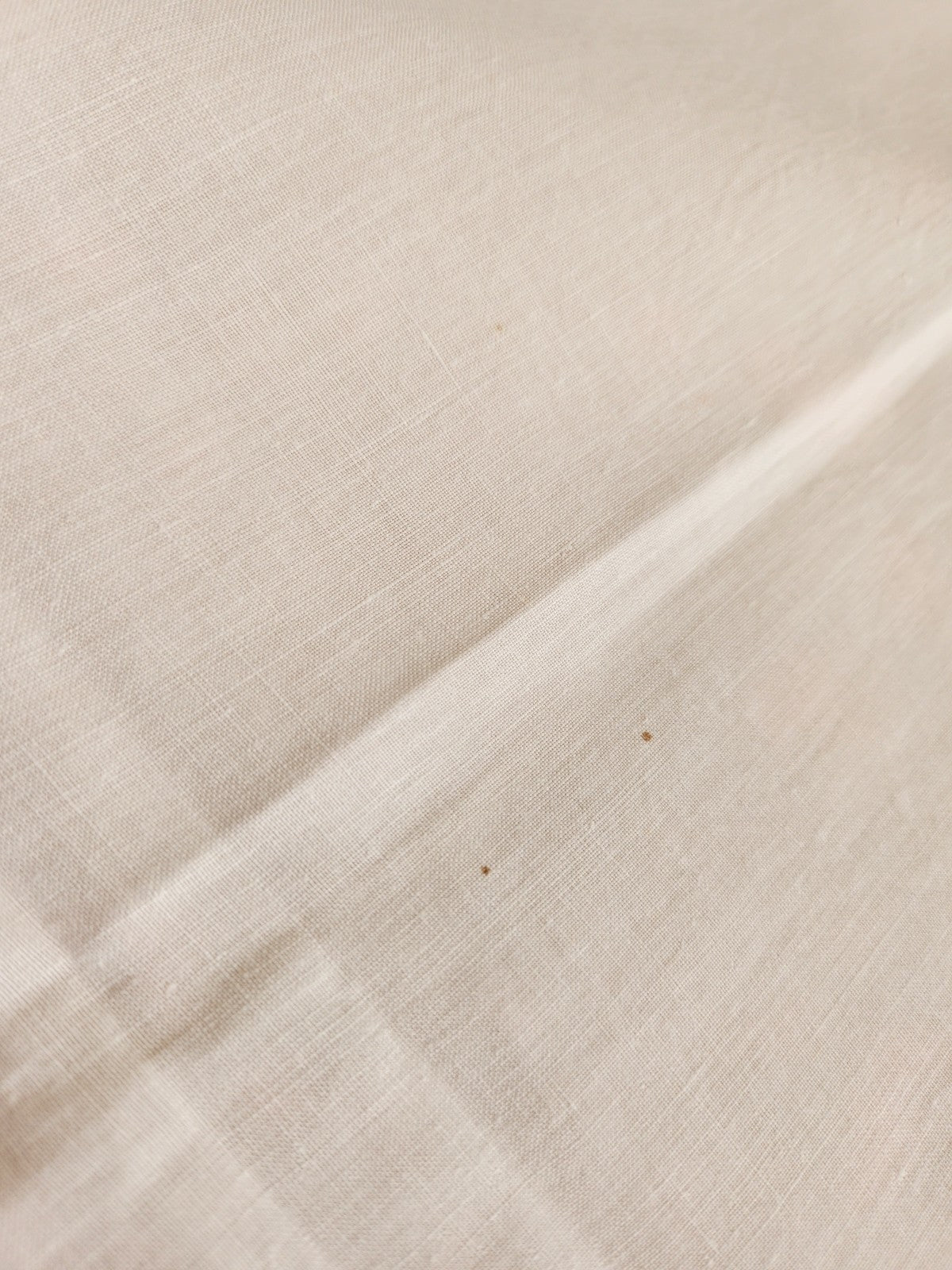 Ancien petit drap broderie incrustation ideal petit rideau enfant  B6