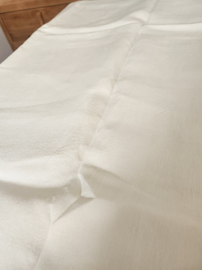 Ancien coupon de tissu  toile ancienne   235 sur 235 cm B8