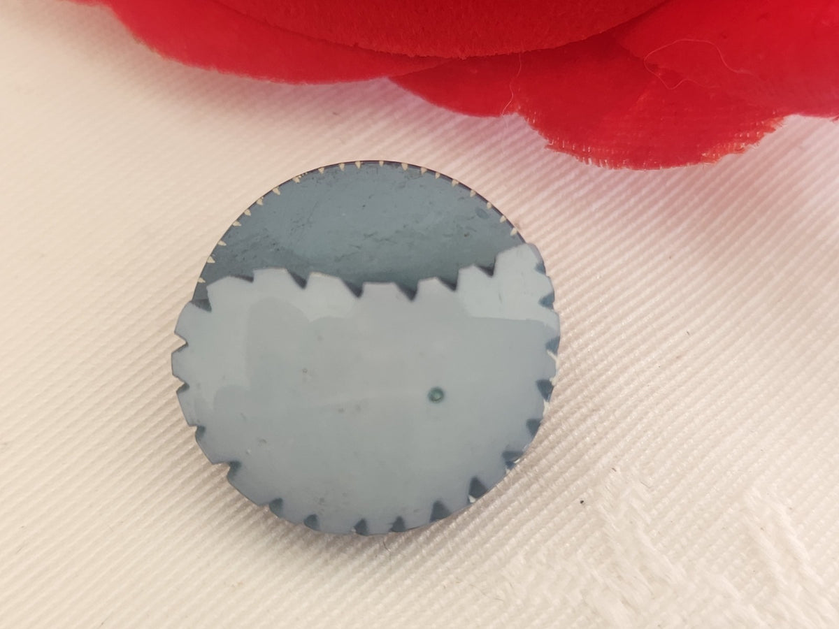collection bouton ancien bleu dos vis 1,8 cm ou 18 mm G3E