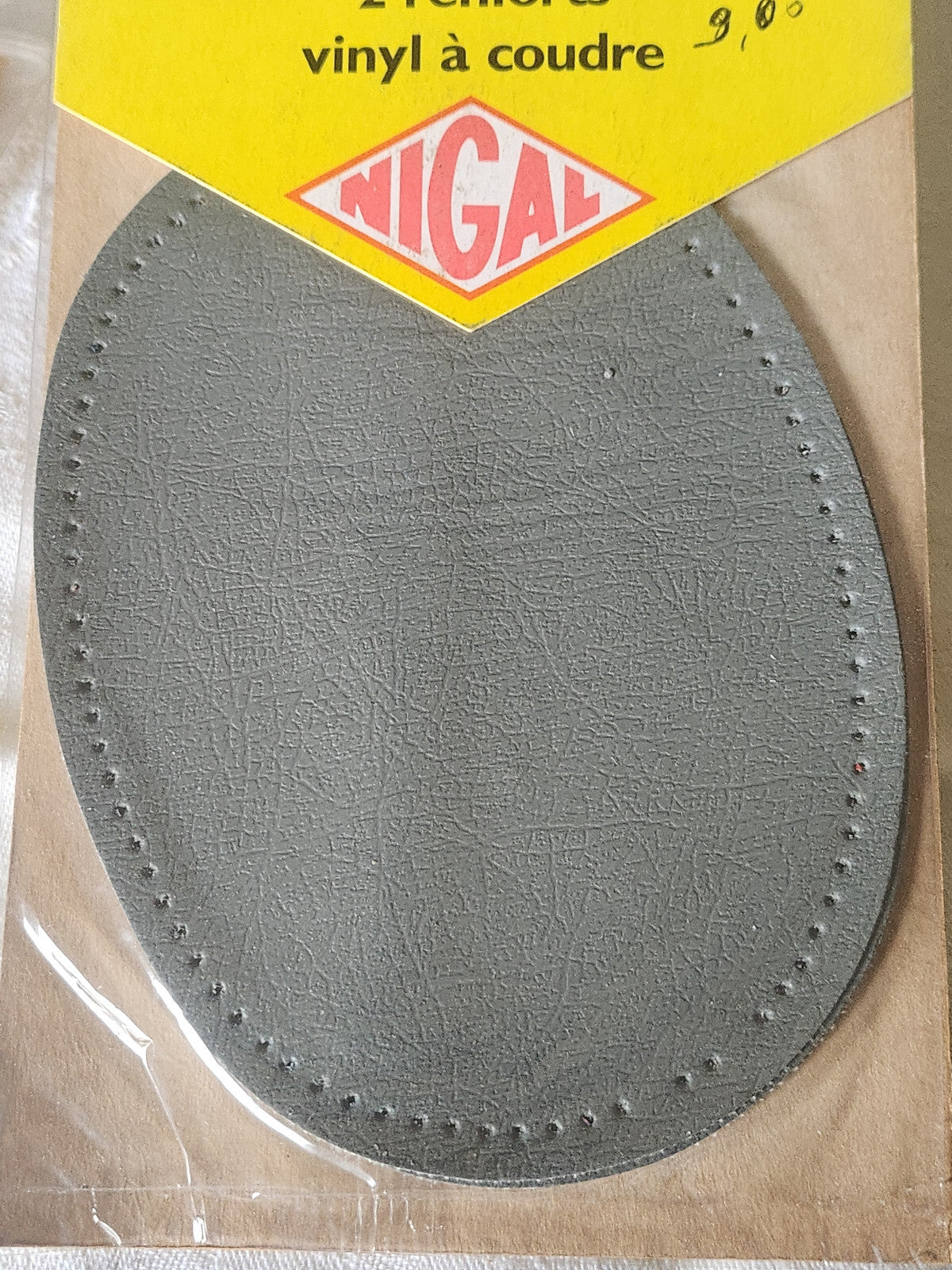 coudes et genoux patches renforts protége vintage ancien  gris Nigal